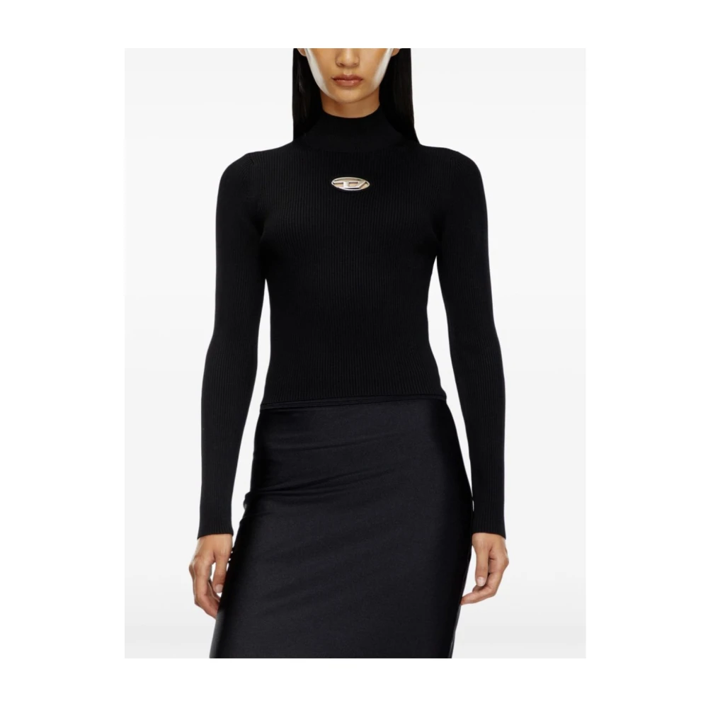 Diesel Stijlvolle Tops voor Vrouwen Black Dames