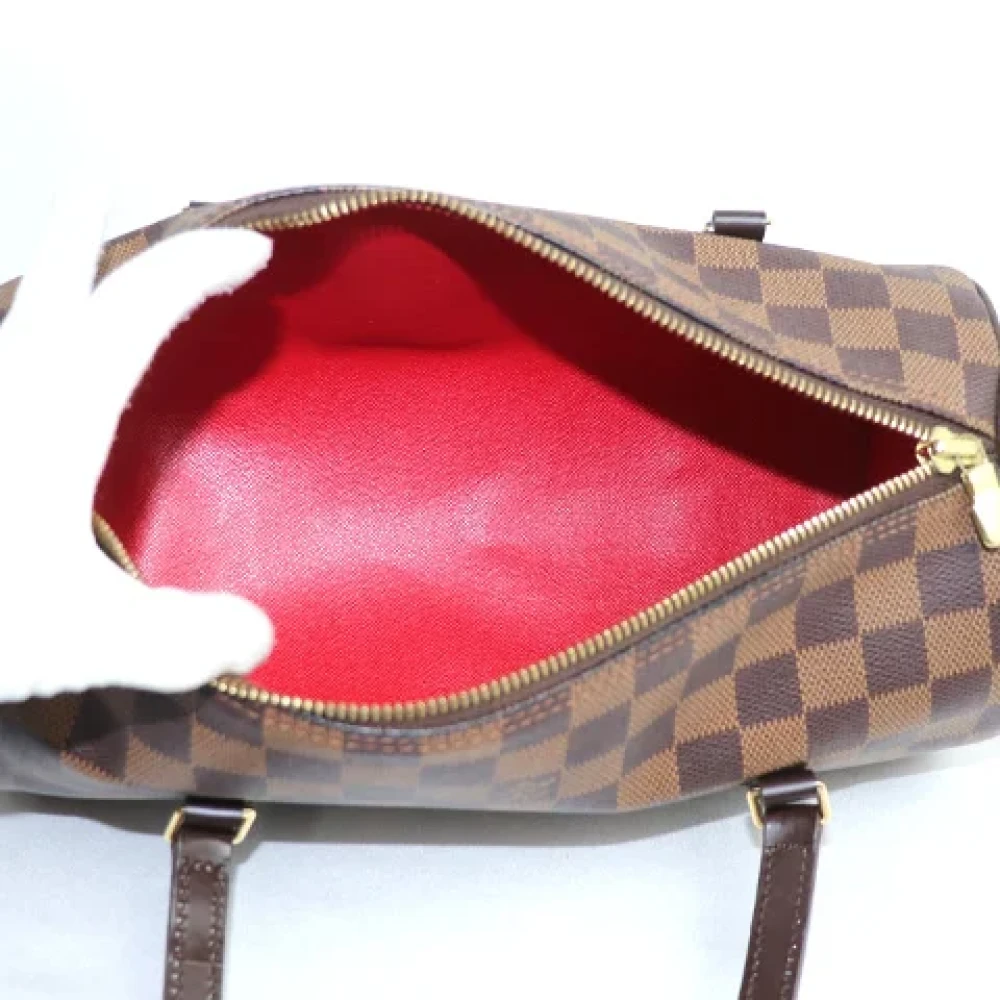 Louis Vuitton Vintage Pre-owned Canvas handbags Yellow Dames