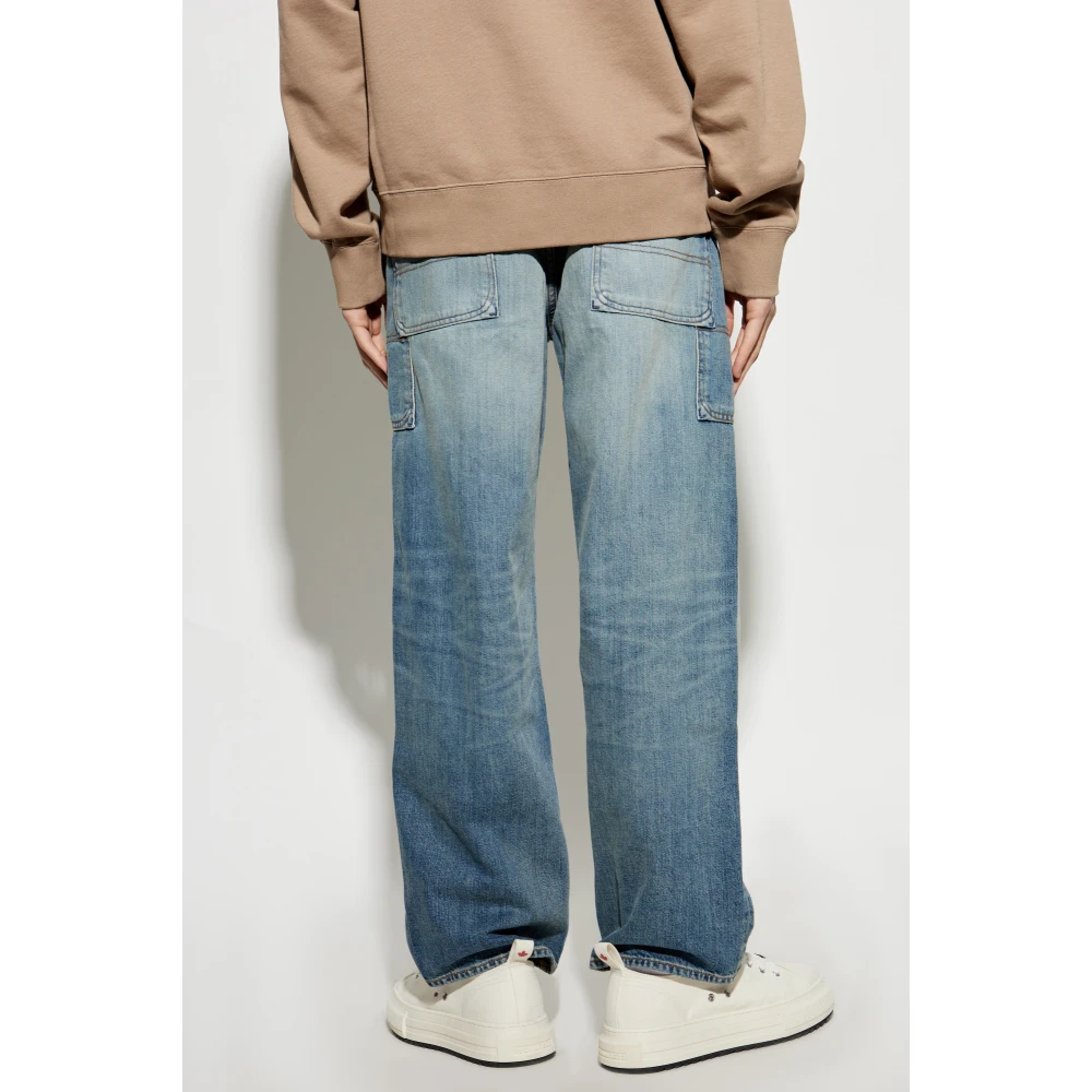 Kenzo Jeans met vintage-effect Blue Heren