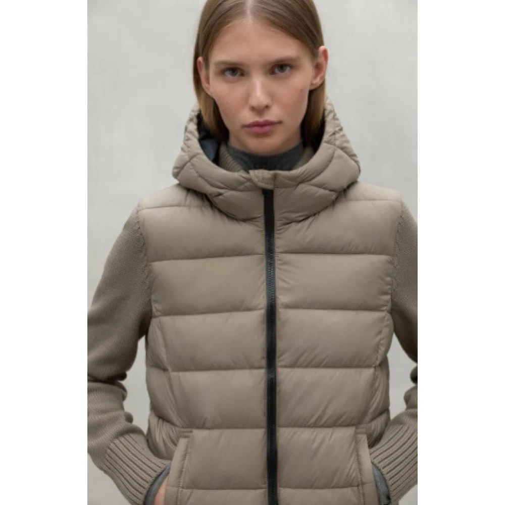 Ecoalf Denali Gebreid Jack Beige Dames