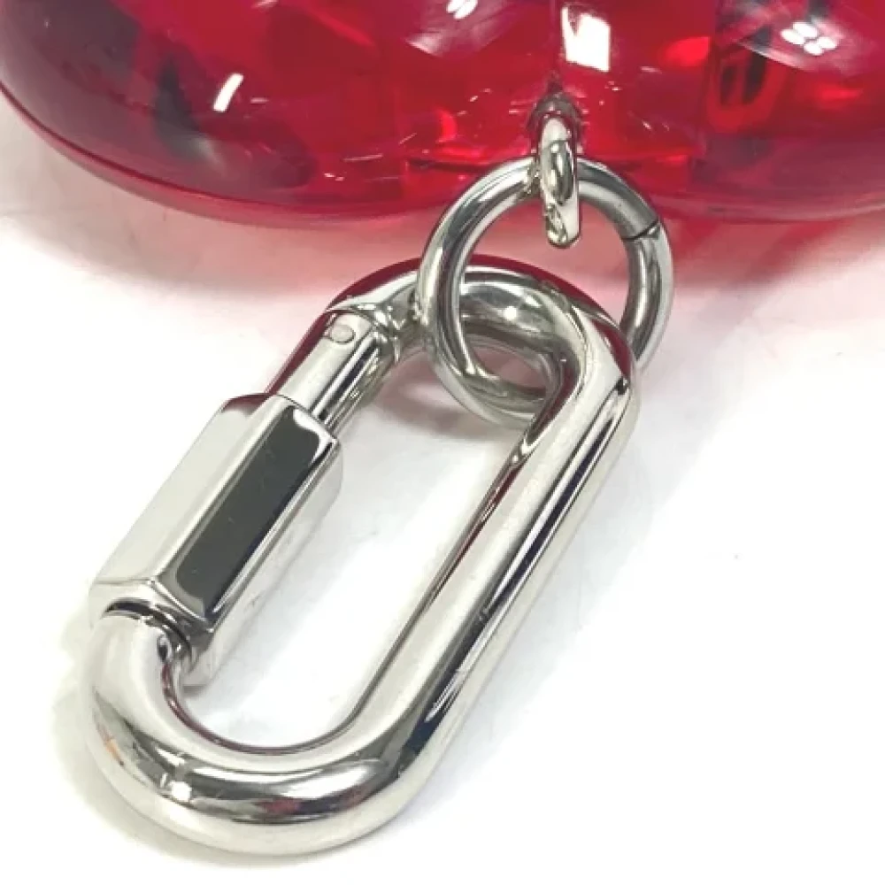 Louis Vuitton Vintage Pre-owned Plastic key-holders Red Dames