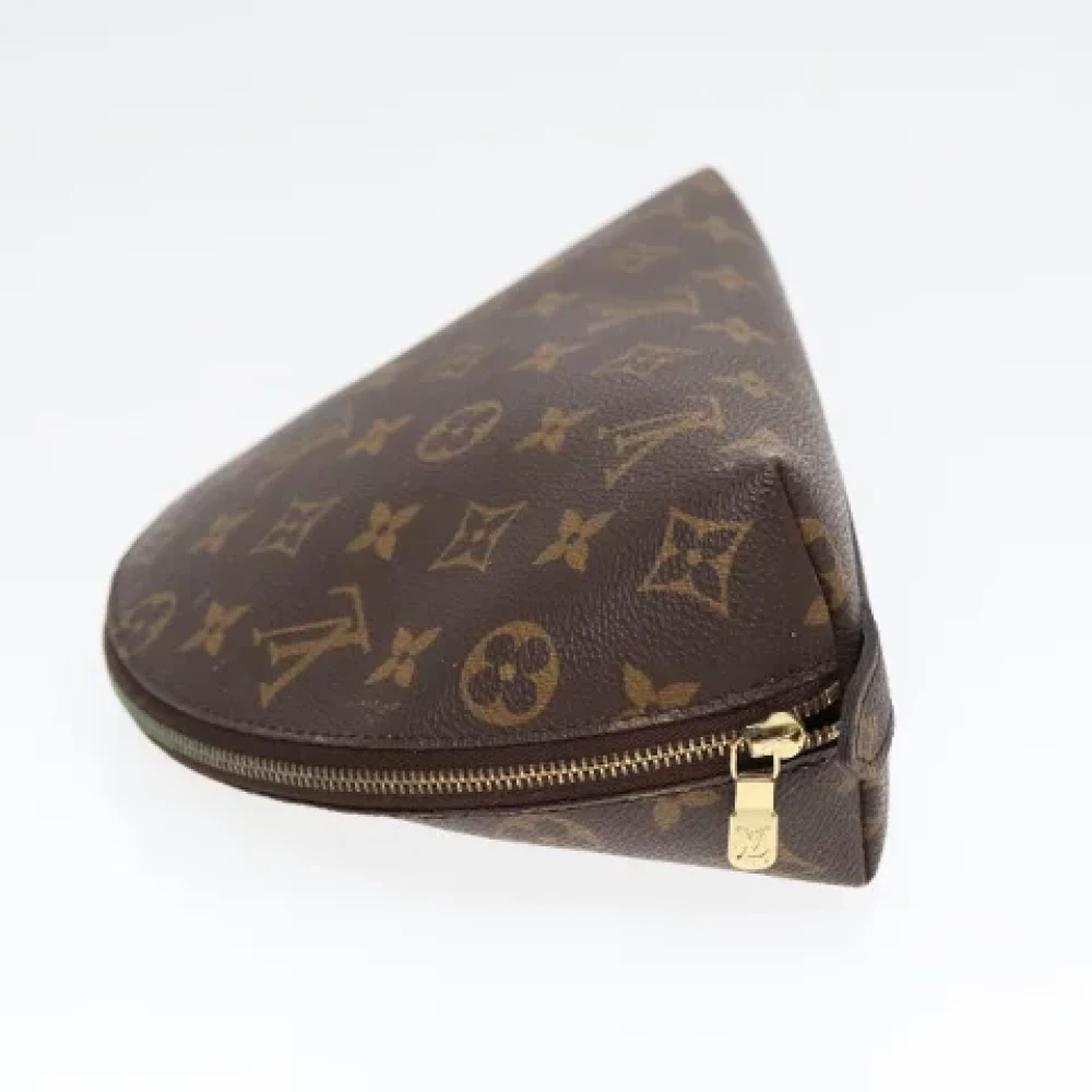 Louis Vuitton Vintage Pre-owned Canvas pouches Brown Dames