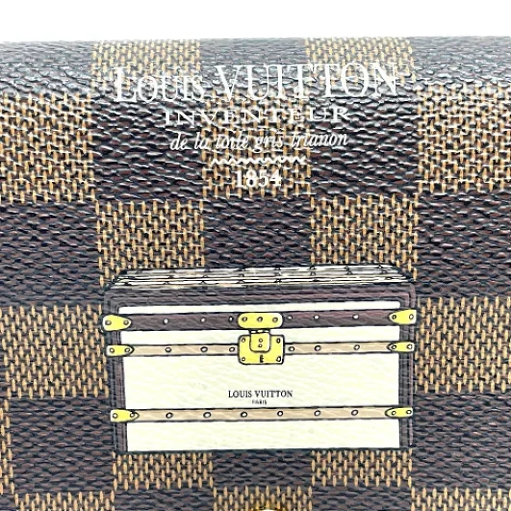 Louis Vuitton Vintage Pre-owned Canvas wallets Brown Dames