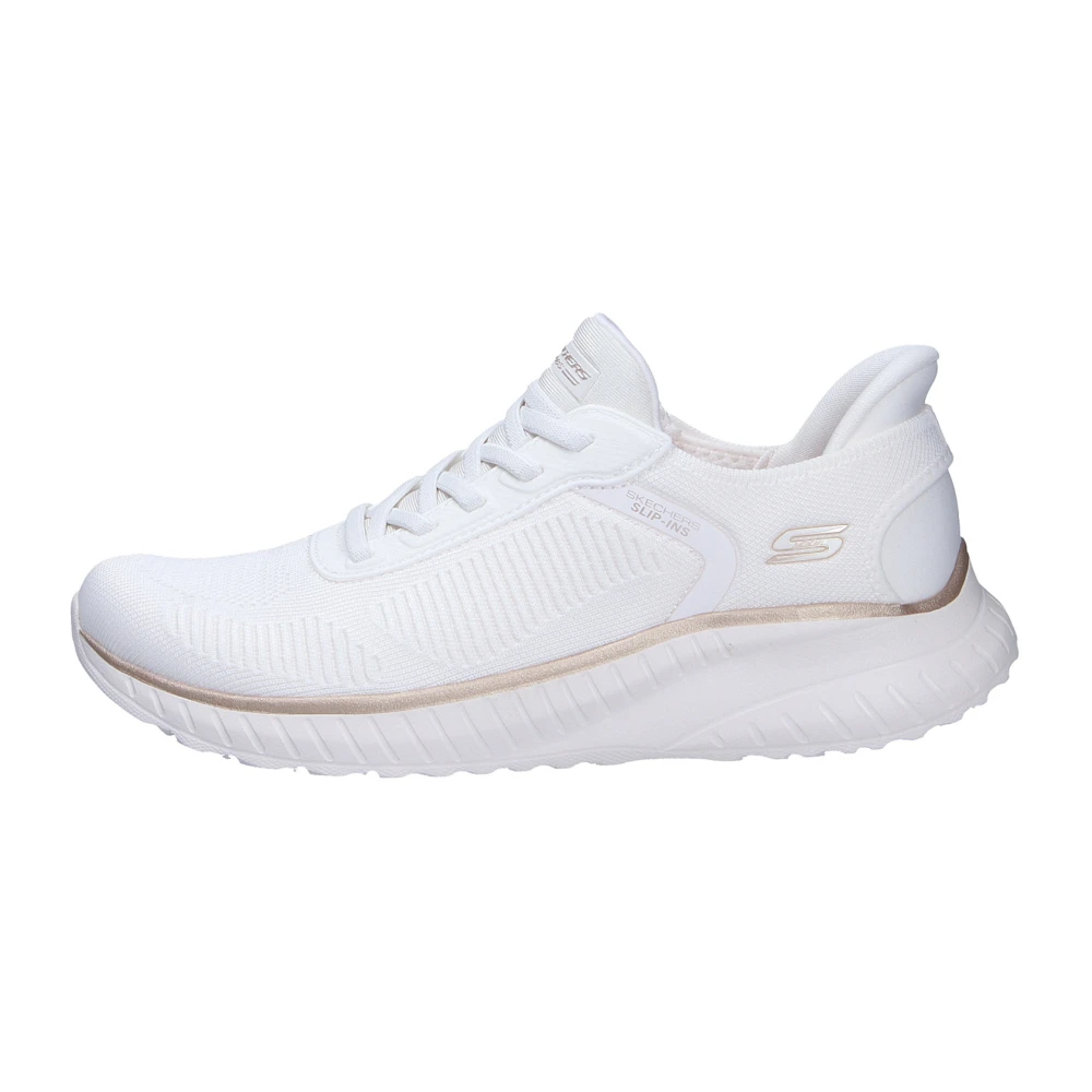 Skechers Bobs Squad Dames Schoenen Wit