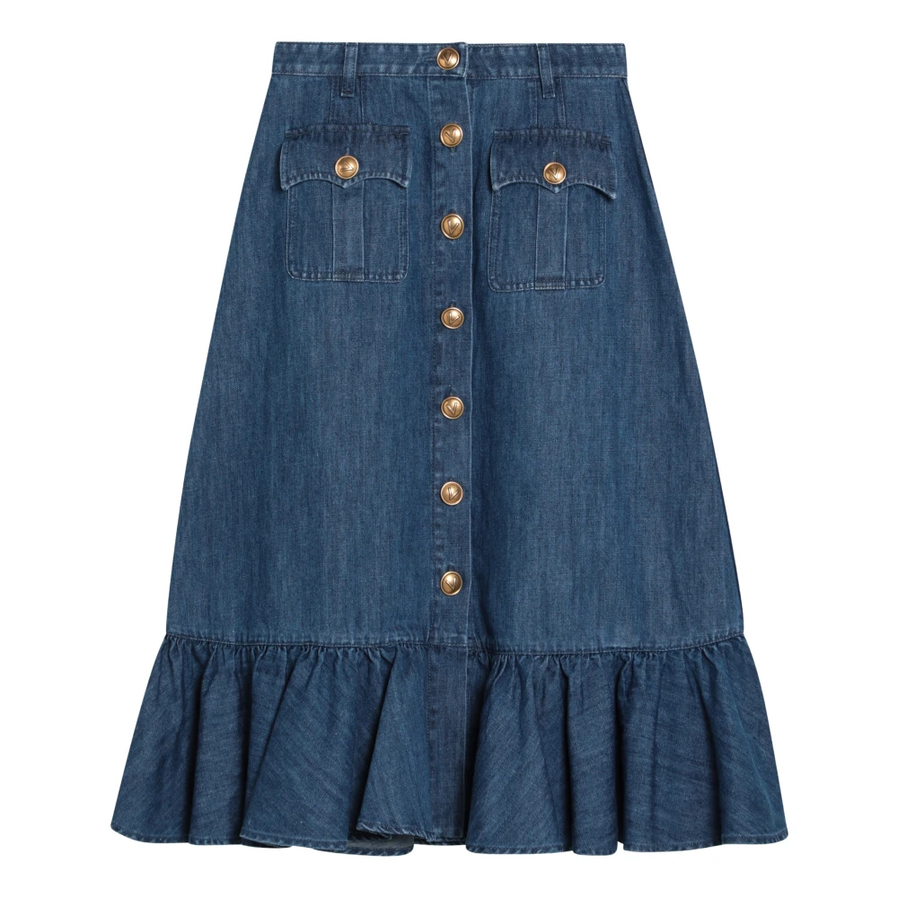 Skirts > Denim Skirts - - Valentino Garavani - Modalova
