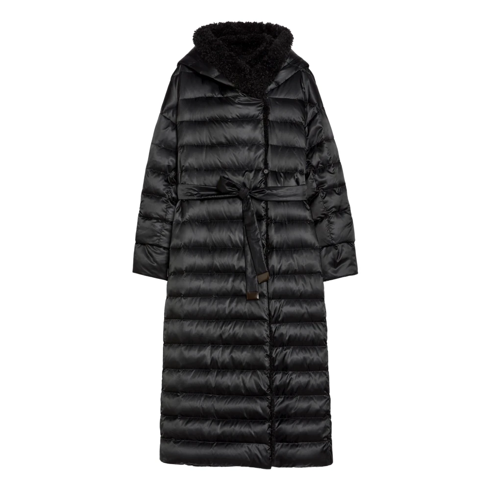 Max Mara Omkeerbare gewatteerde jas Novem Black Dames