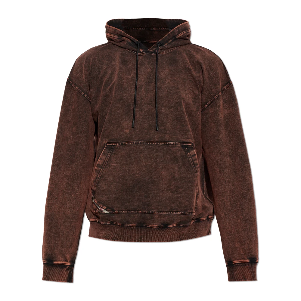 Diesel S-Boxt-Hood-Tuk Hoodie Sweatshirts & Hoodies Mujer Rojo L