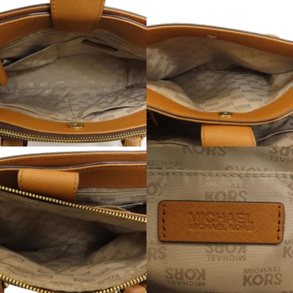 Michael Kors Pre-owned Plastic totes Brown Dames