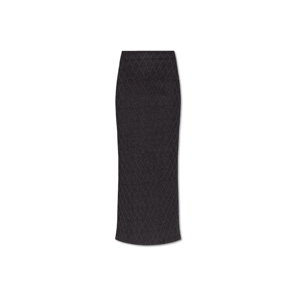 Gestuz Rozeringz Denim Rok Black Dames