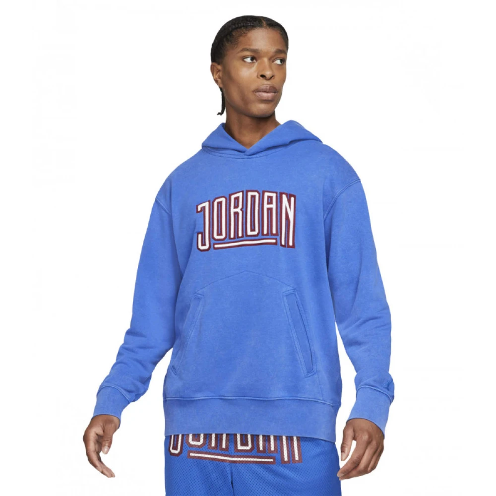 Jordan Sport DNA Hoodie Blue Heren