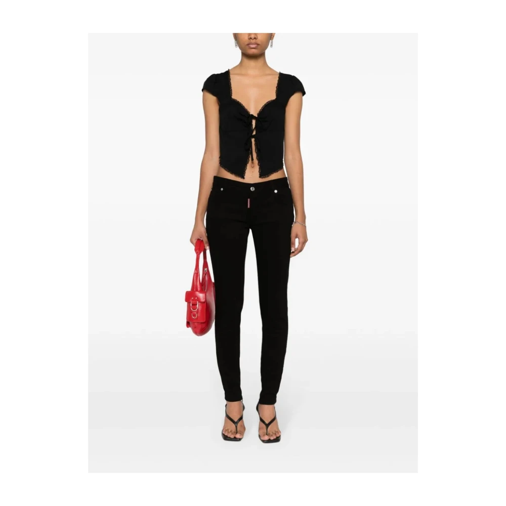 Dsquared2 Stijlvolle Damesbroek Black Dames