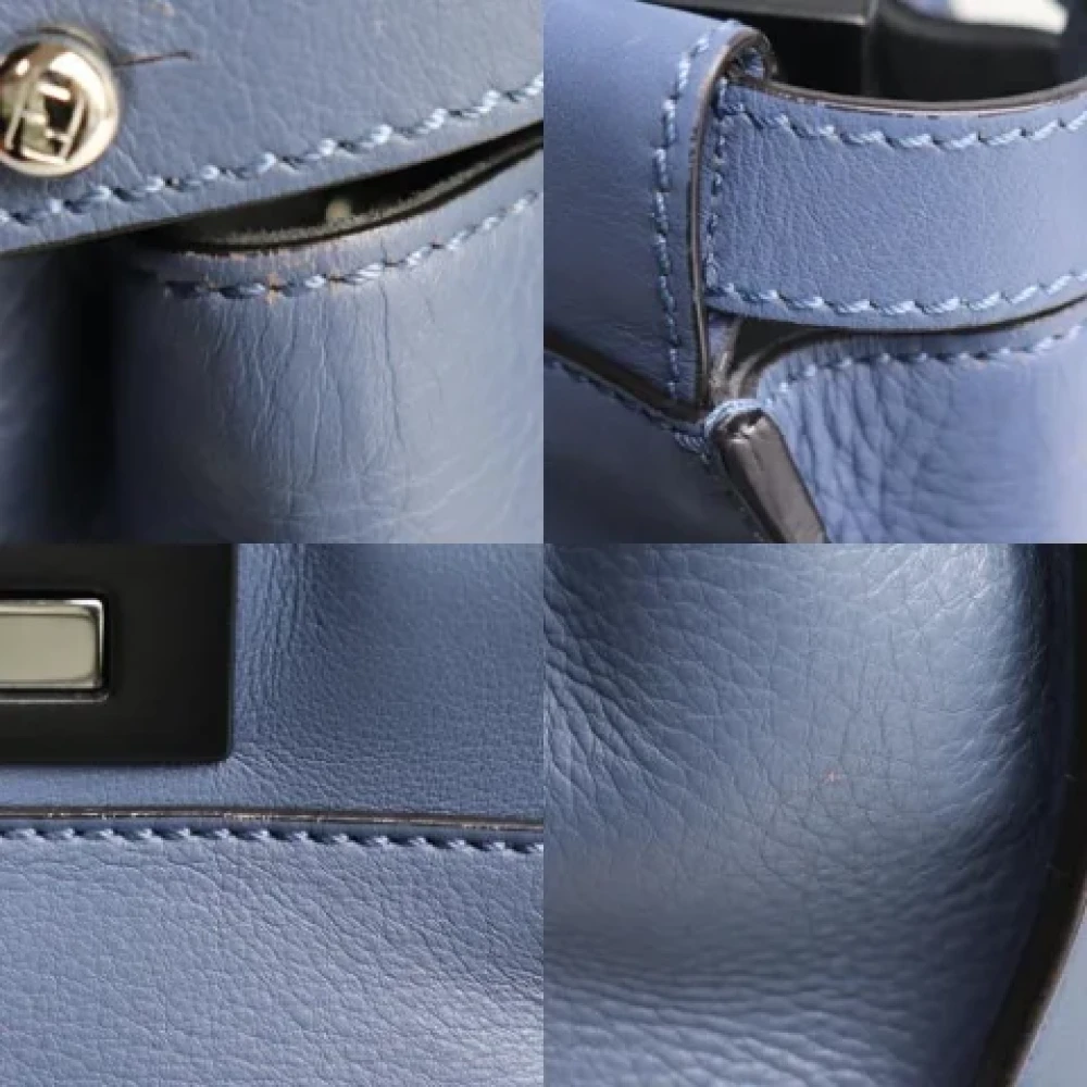 Fendi Vintage Pre-owned Fabric fendi-bags Blue Dames