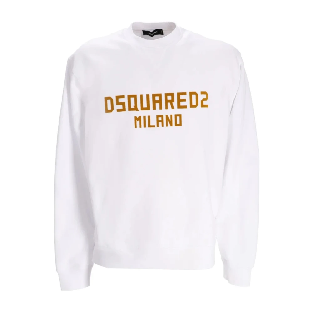Dsquared2 Herren Weiß Sweatshirt