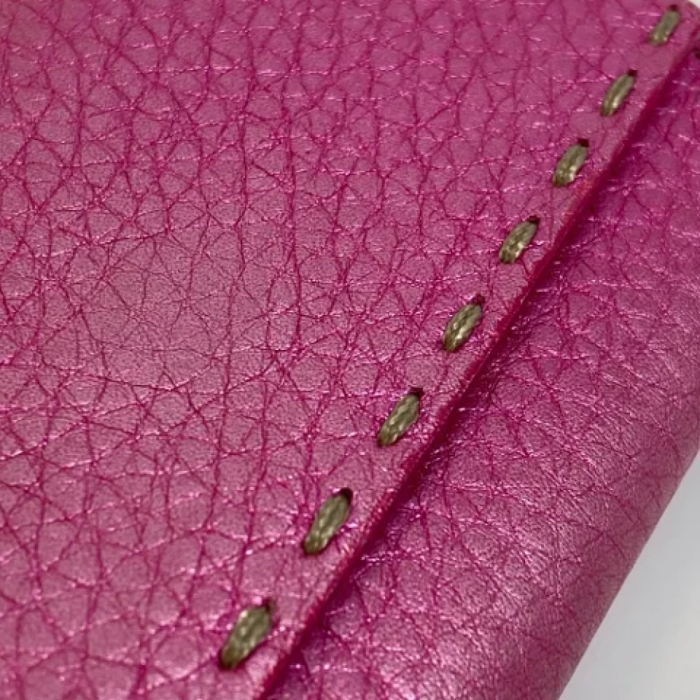 Fendi Vintage Pre-owned Leather home-office Pink Heren