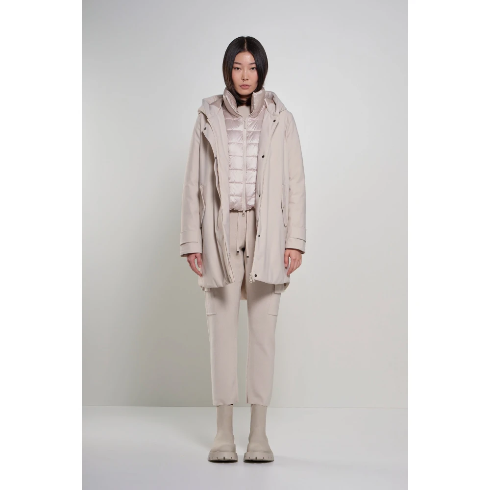 BomBoogie Dames nylon jack met PrimaLoft -vulling Gray Dames