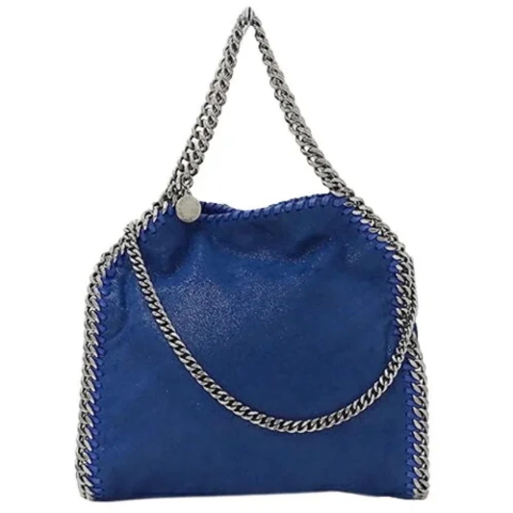 Stella McCartney Pre-owned Polyester handbags Blue Dames