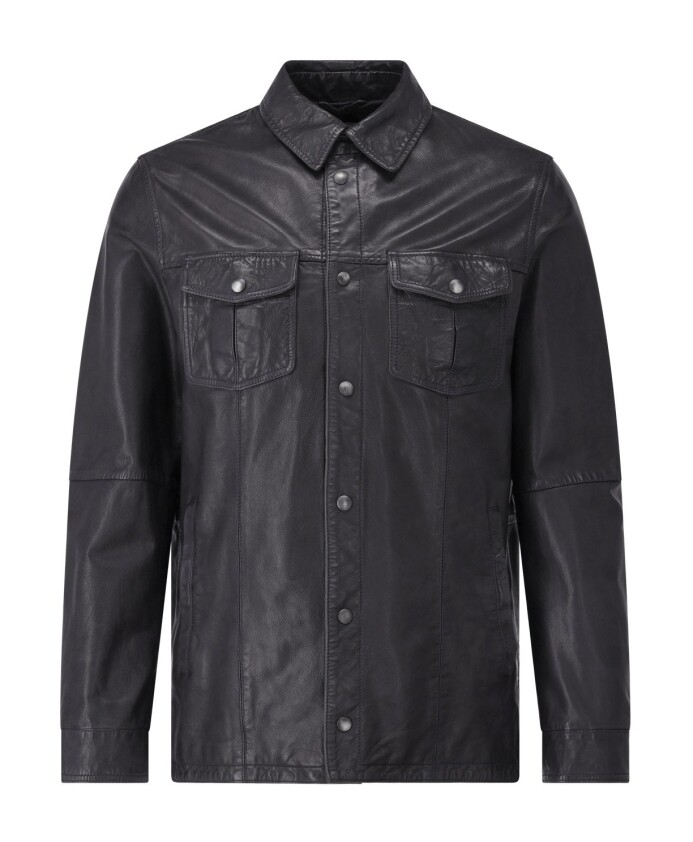 overshirt-en-cuir-decontracte