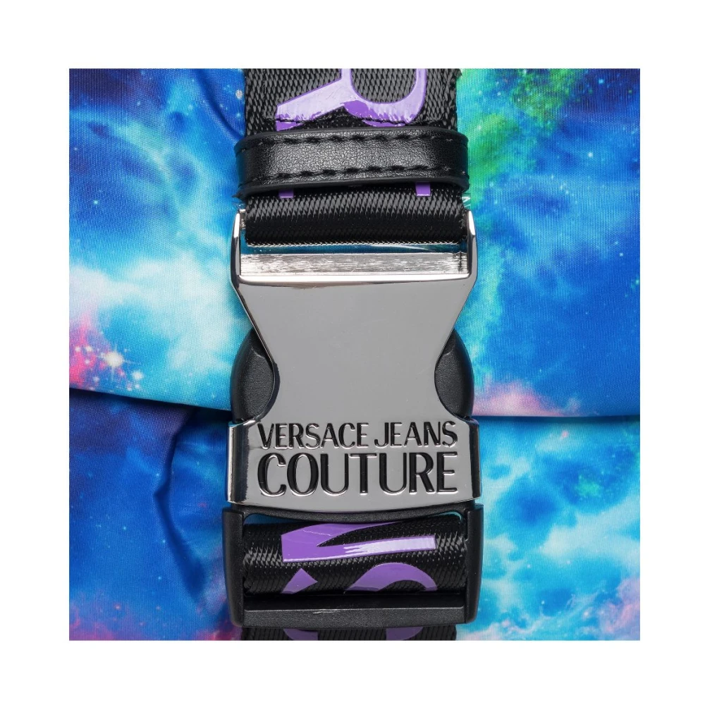Versace Jeans Couture Multicolor Ruimte Motief Rugzak Multicolor Heren