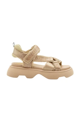 TJ522F Satin Frayed Sandals