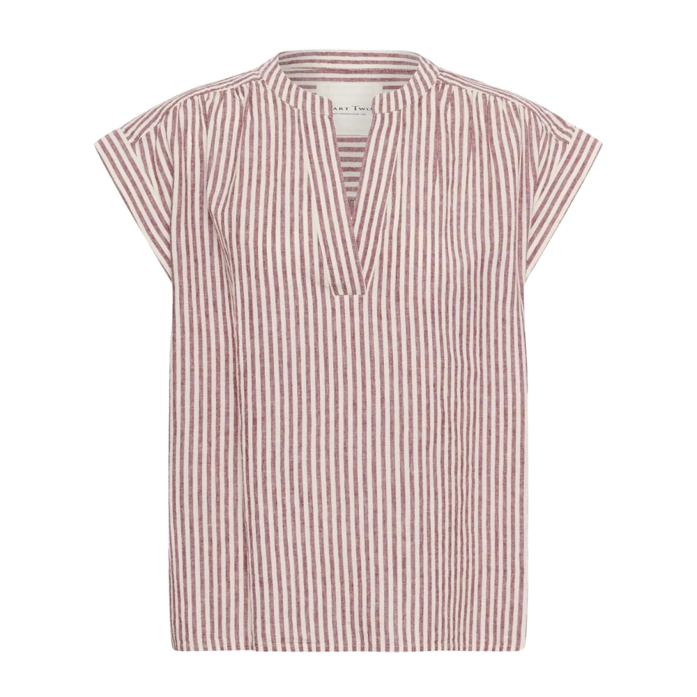 Part Two Women's Multicolor Blouses, Xl, Striped Blouse