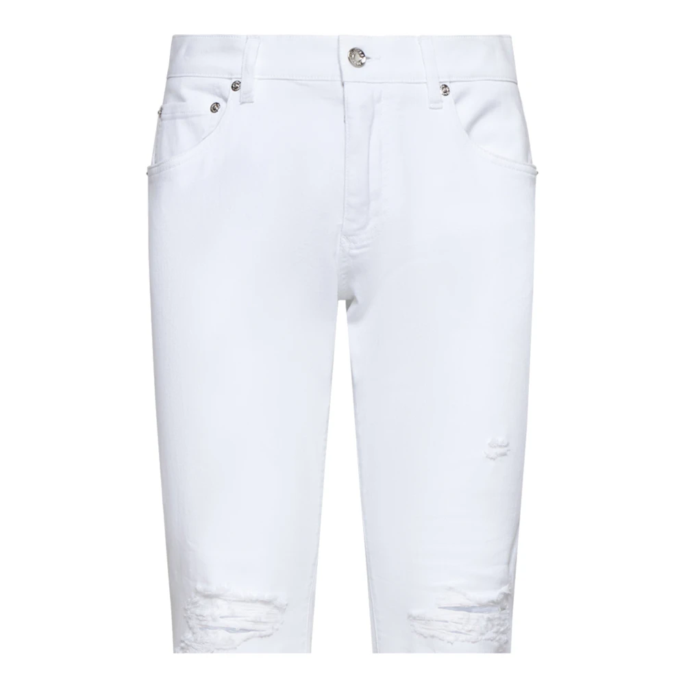 Dolce & Gabbana Stijlvolle Jeans voor Mannen en Vrouwen White Heren
