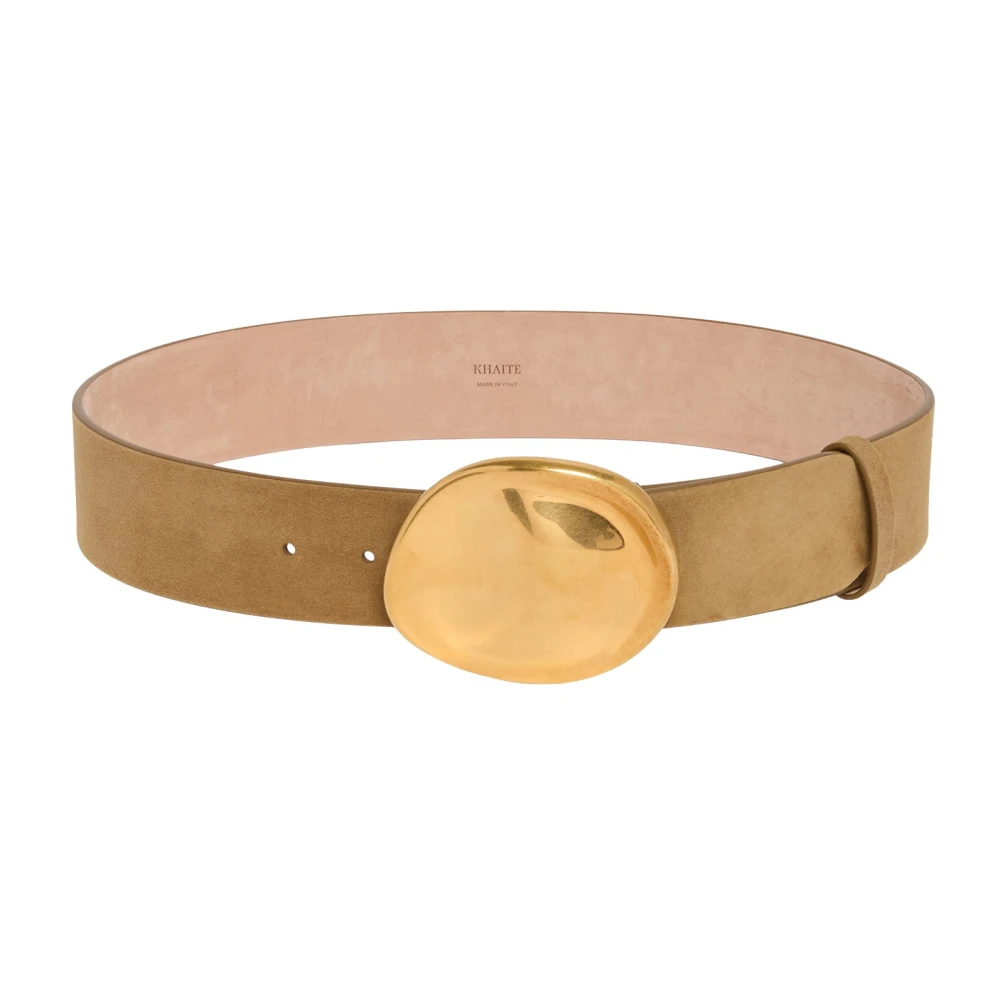 Khaite Brun Suede Belt