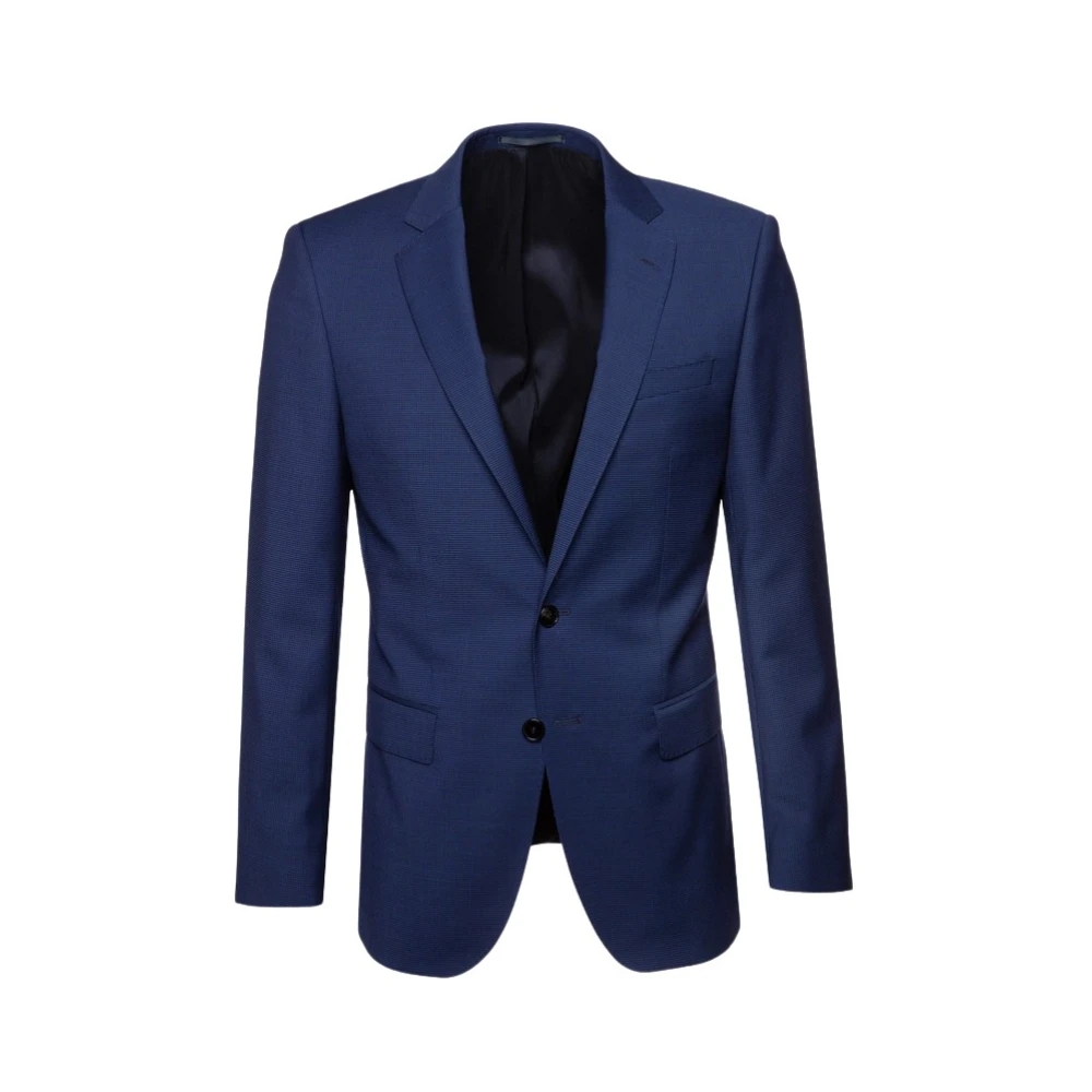 Hugo Boss Elegante Pakjassen Blue Heren