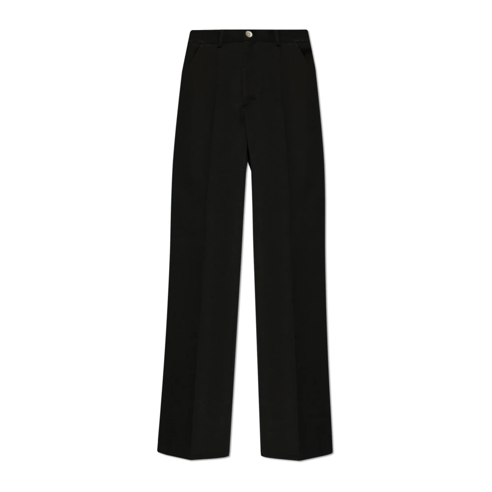 Salvatore Ferragamo Geplooide broek Black Heren