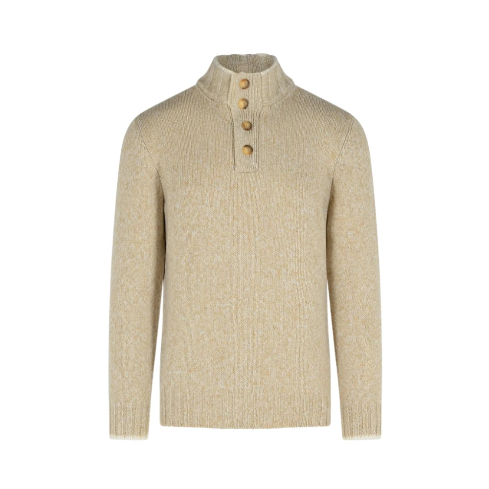 Gran Sasso Uomo Beige Lupo Turtleneck