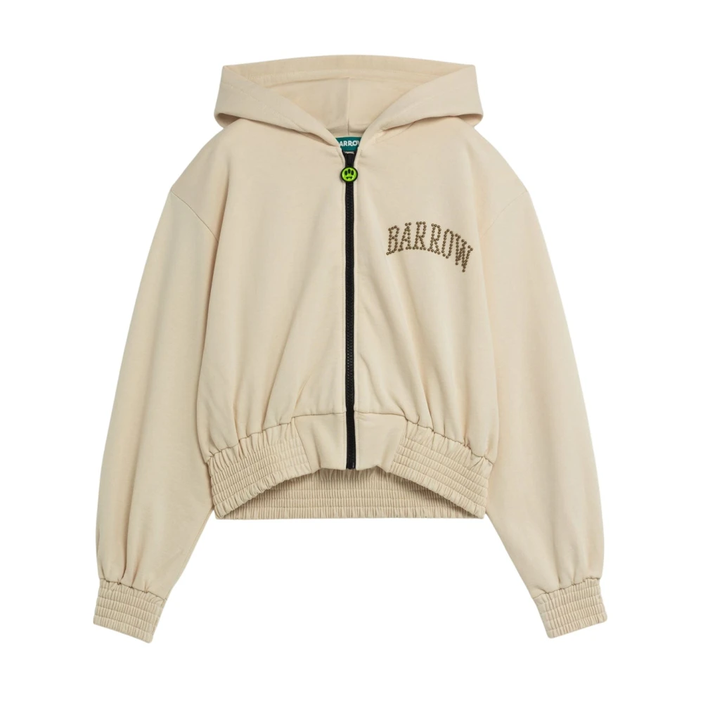 Barrow Damen Beige Sweatshirts & Hoodies, Xsgröße:
