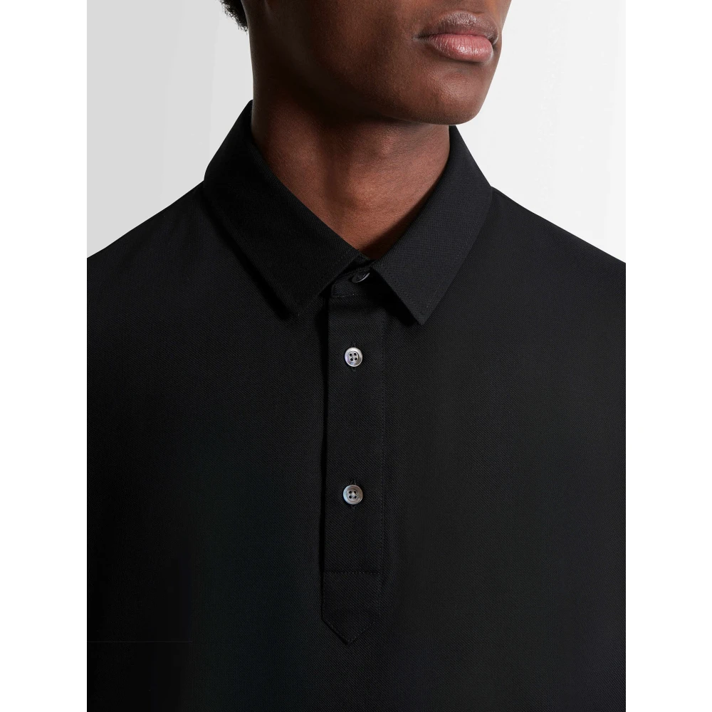Fusalp Kortmouw Poloshirt Black Heren