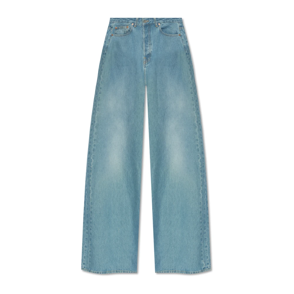Vetements Jeans met wijde pijpen Blue Heren