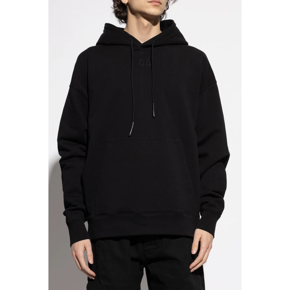 44 Label Group Sweatshirt met logo Black Heren