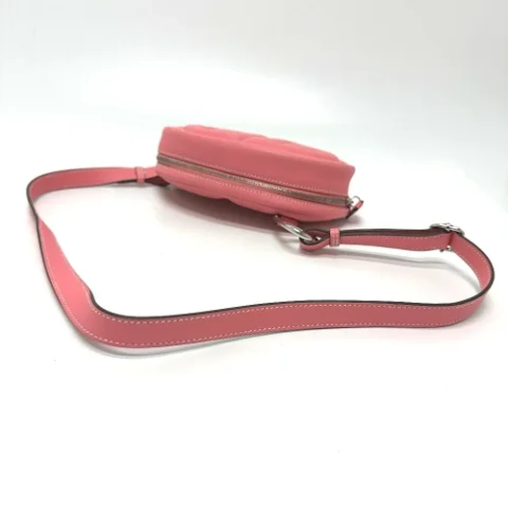 Hermès Vintage Pre-owned Leather pouches Pink Dames