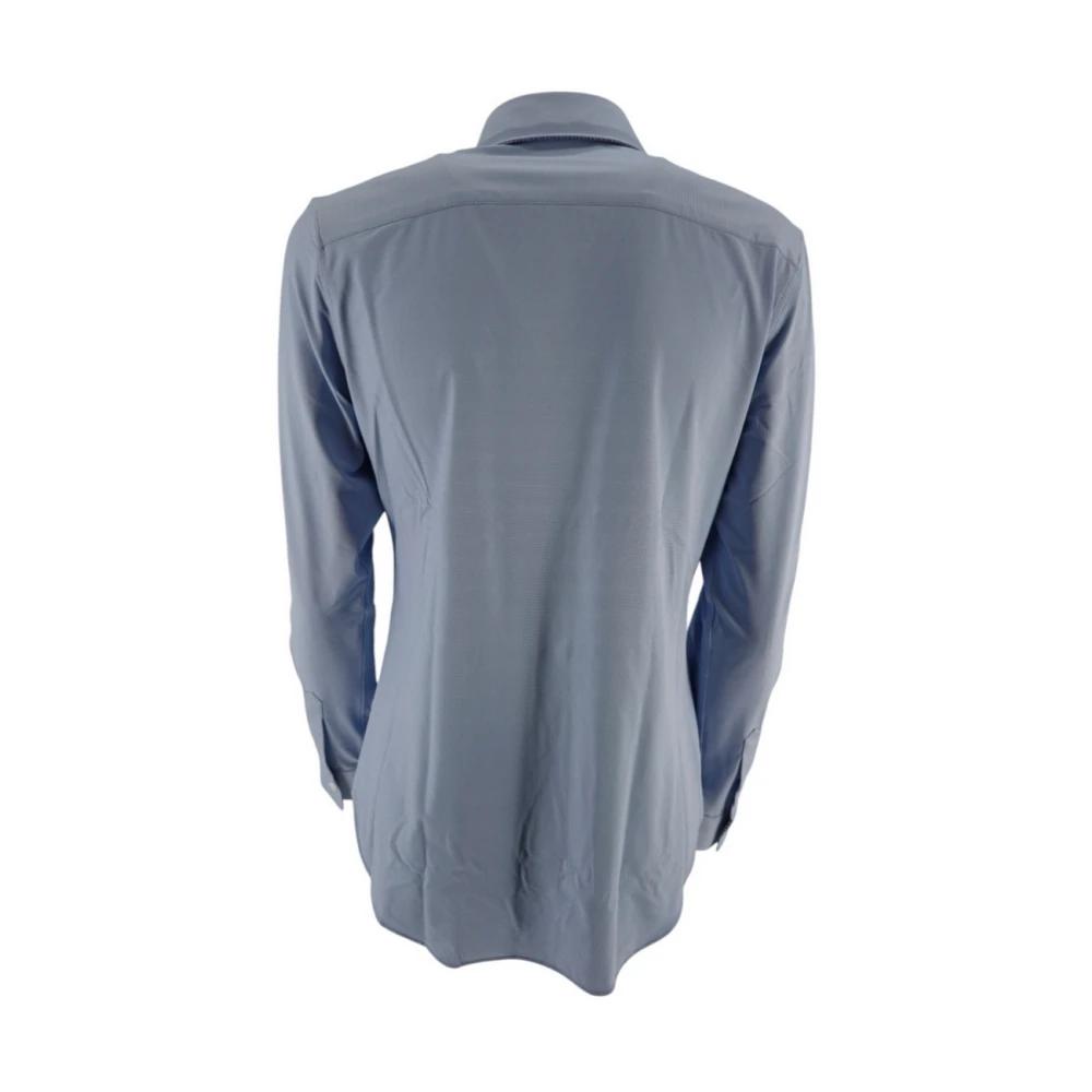 Xacus Heldere Blauwe Actieve Stof Damesoverhemd Blue Dames