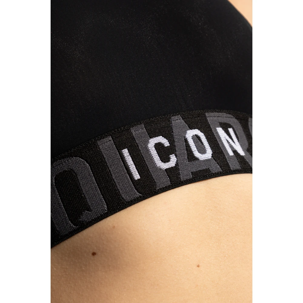 Dsquared2 Sportbeha Black Dames