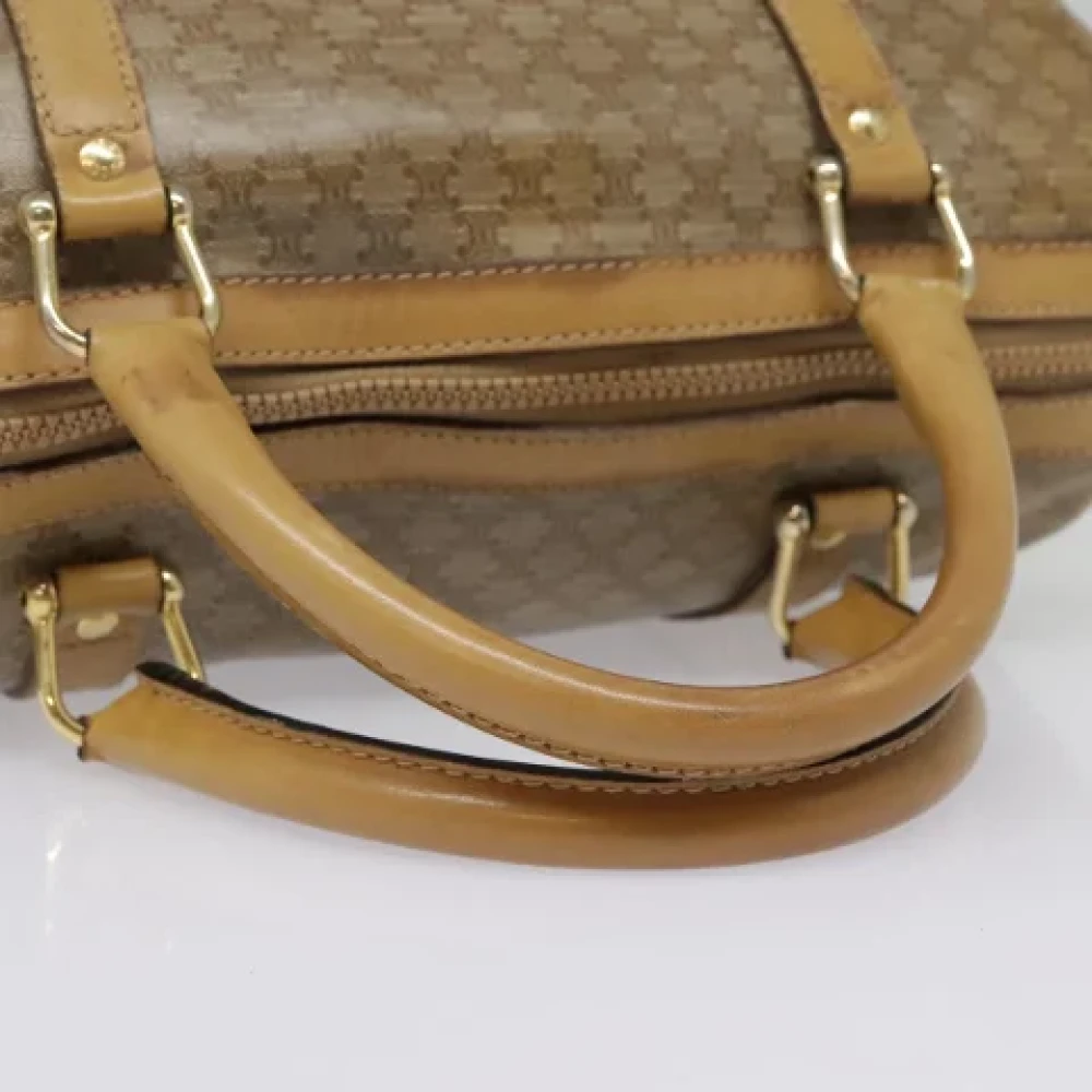 Celine Vintage Pre-owned Fabric celine-bags Beige Dames