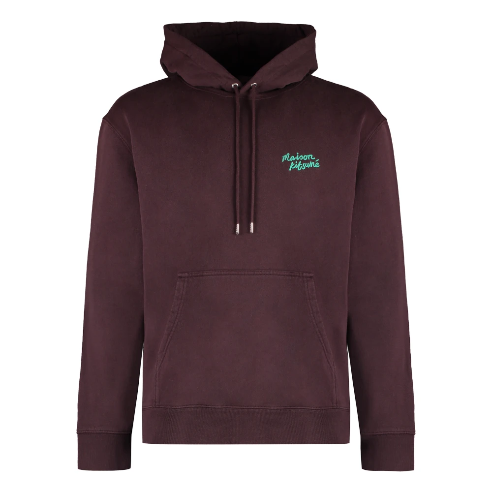 Maison Kitsuné Sweatshirts Hoodies Brown Heren