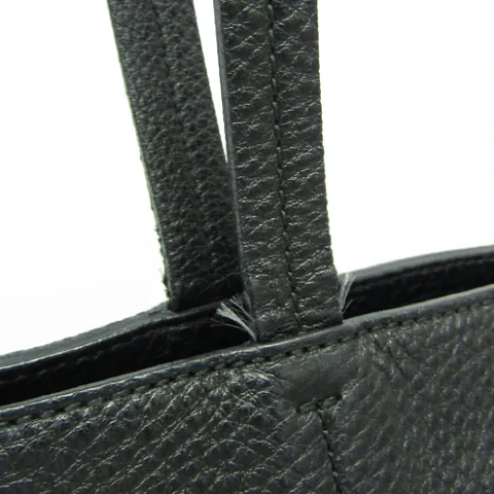 Salvatore Ferragamo Pre-owned Leather totes Black Dames