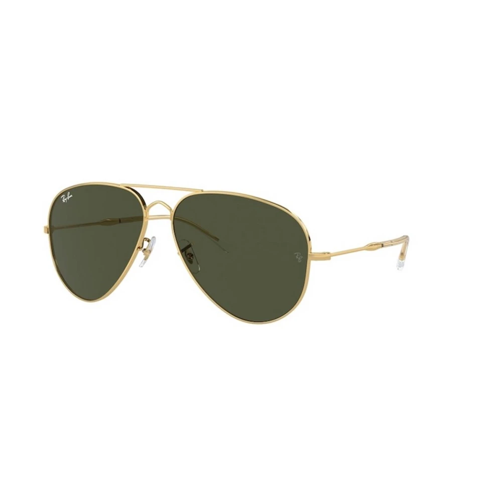 Ray-Ban Unisex Yellow Sunglasses, 58 Mm, Vintage Aviator Sunglasses