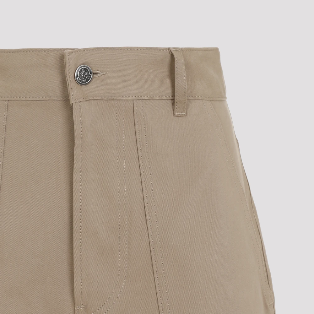 Moncler Beige Broek voor Stijlvolle Outfits Beige Dames