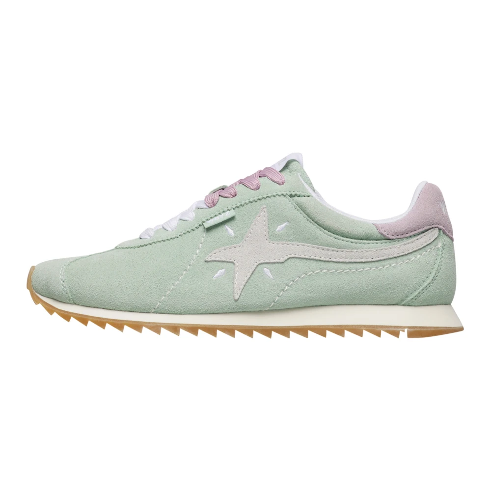 W6Yz Tahiti-W Suède Sneakers Dames Schoenen Groen