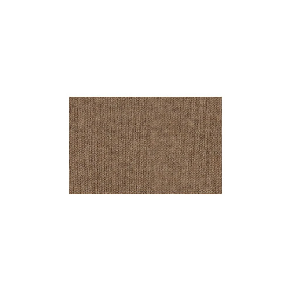 Gallo Lange effen beige kasjmier sokken voor dames Beige Dames