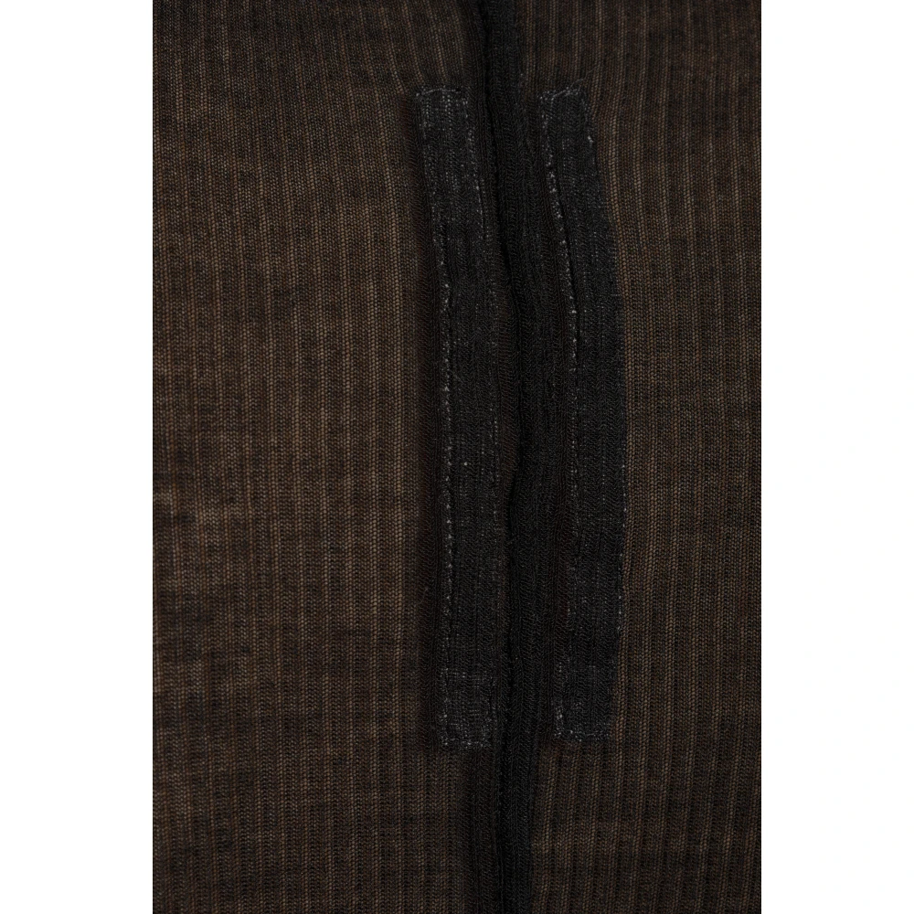 Rick Owens Level T-shirt Black Heren
