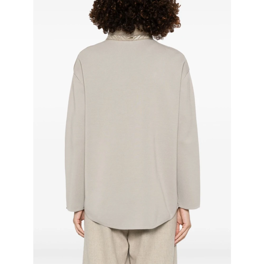 Herno Paneljas met modern design Beige Dames