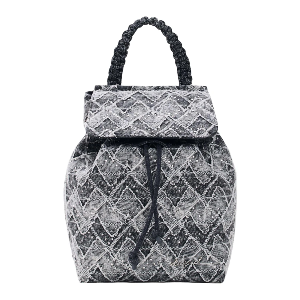 Desigual Donna Nero Back_radio Luena Mini Backpack