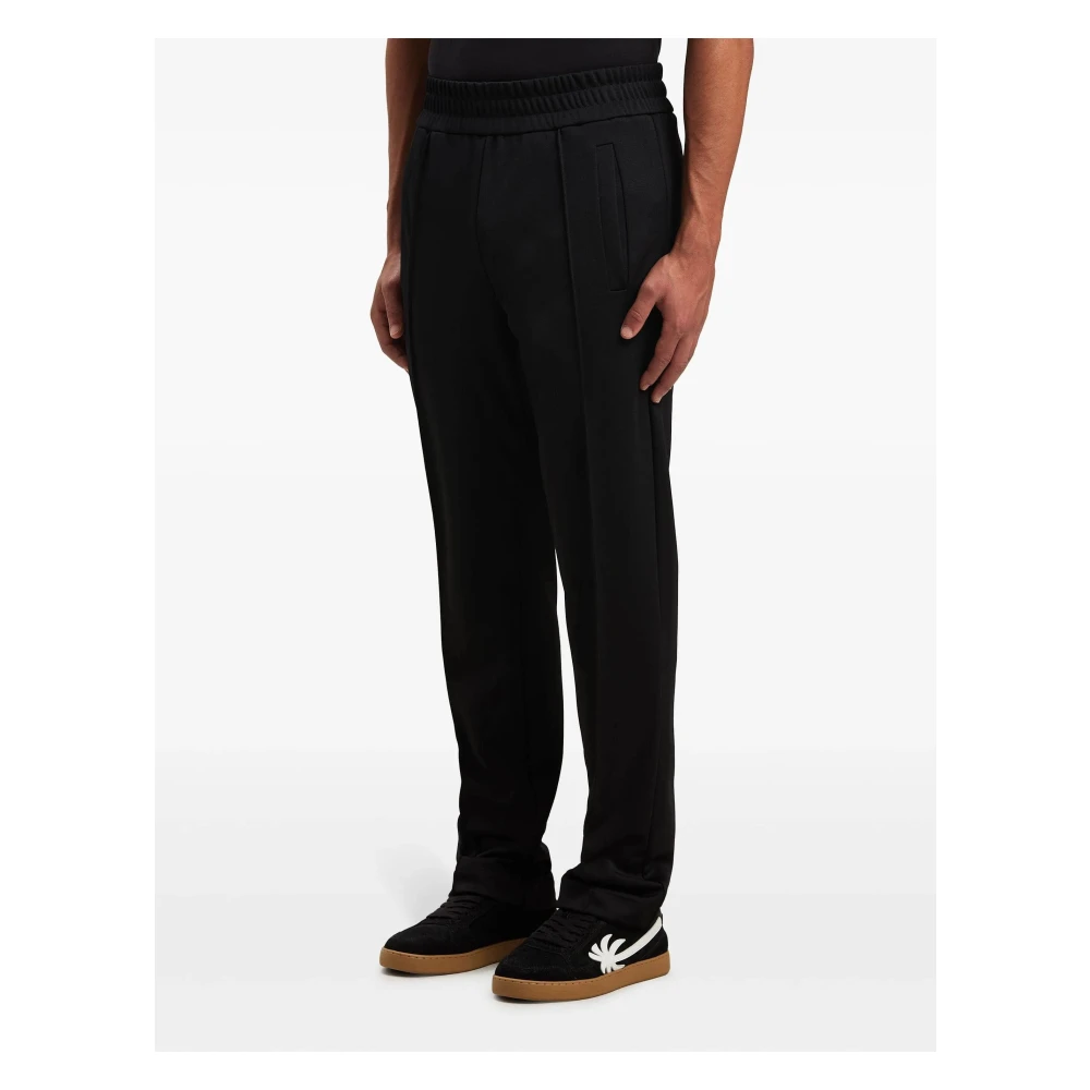 Palm Angels Gebogen Logo Trainingsbroek Black Heren