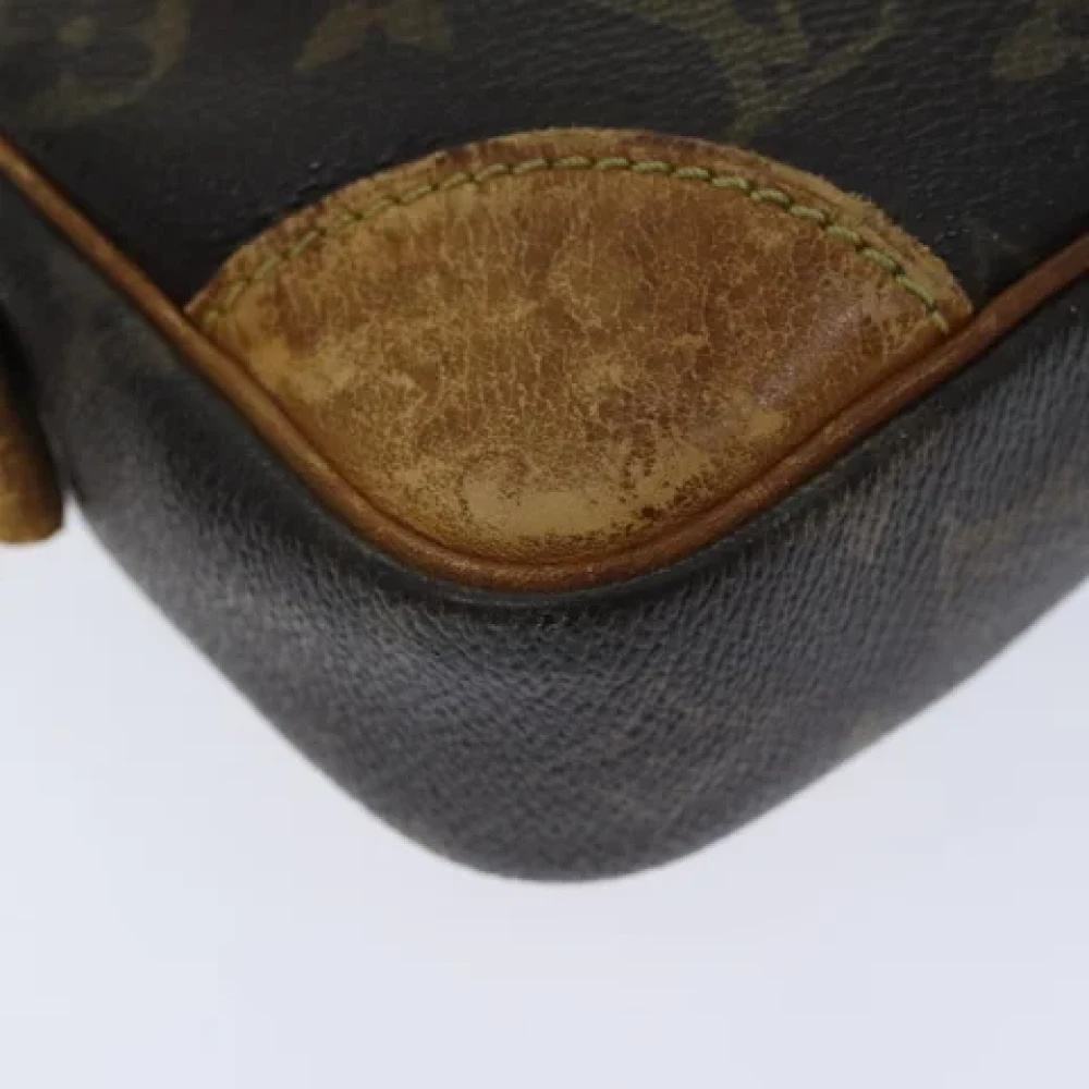 Louis Vuitton Vintage Pre-owned Canvas clutches Brown Dames