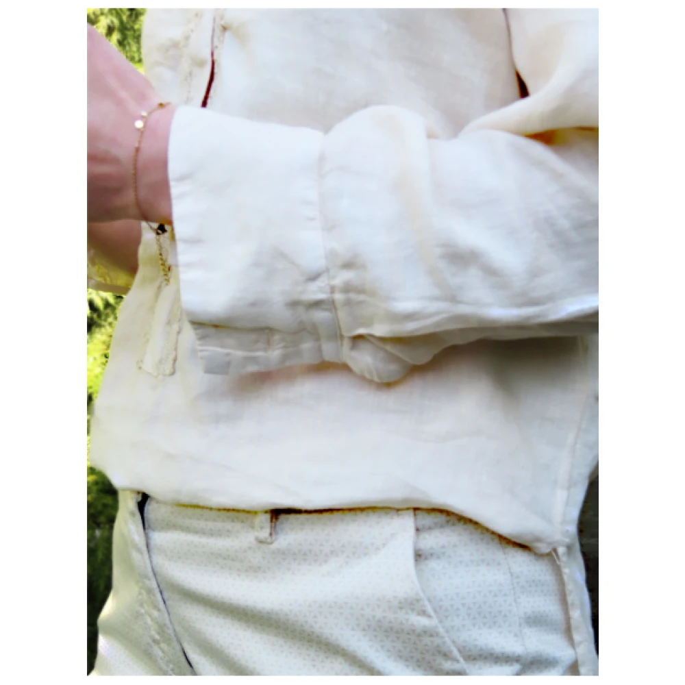 Mason's India Linnen Blouse Beige Dames