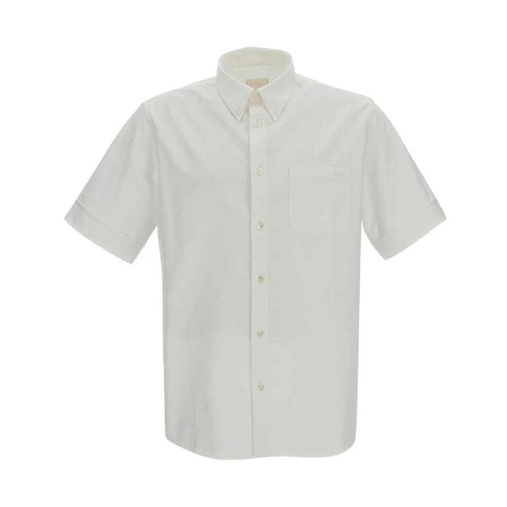 A.p.c. Uomo Bianco Magliette, M, New,